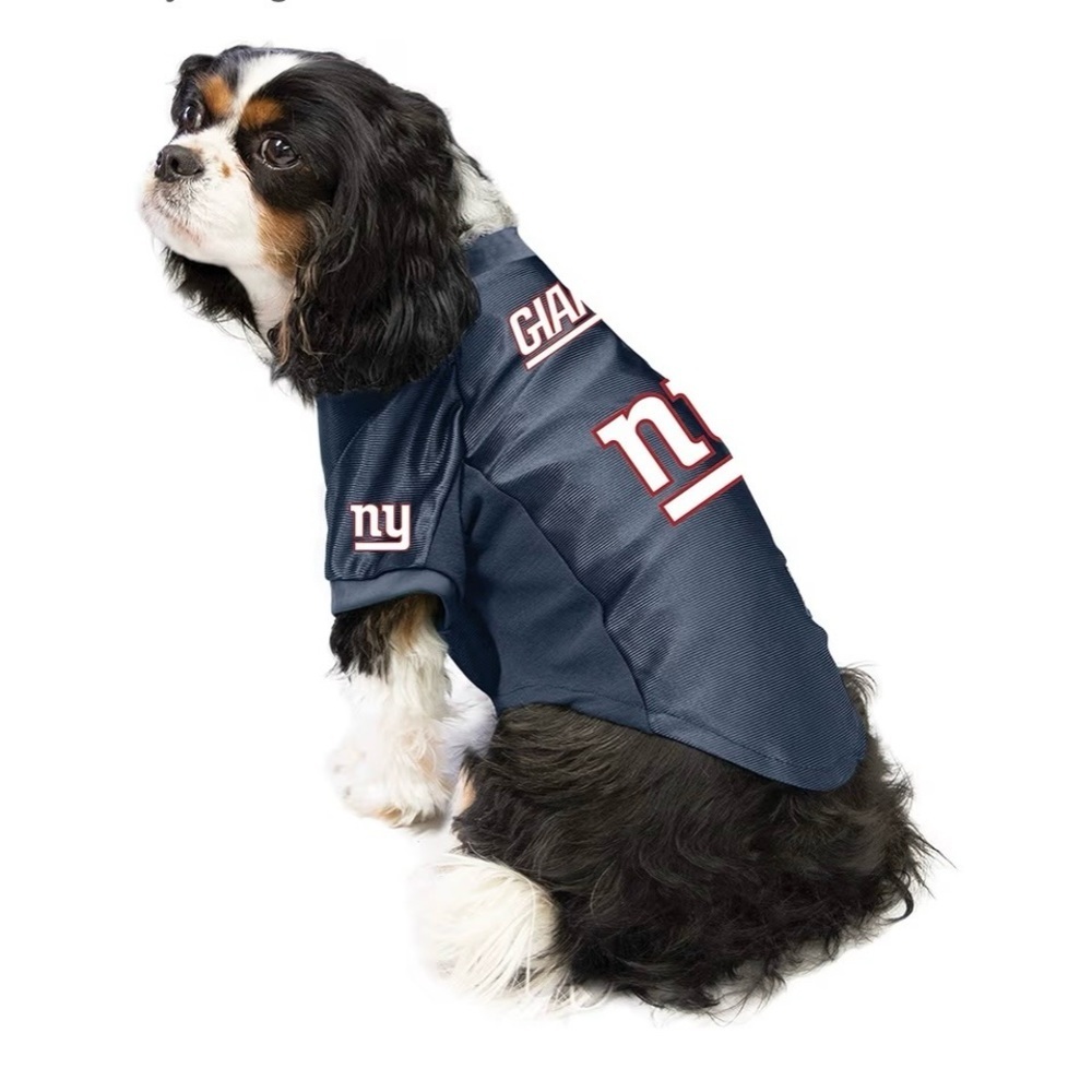 Littlearth Premium Pet NFL New York Giants Stretch Dog  Jersey Size XL - Picture 2 of 11
